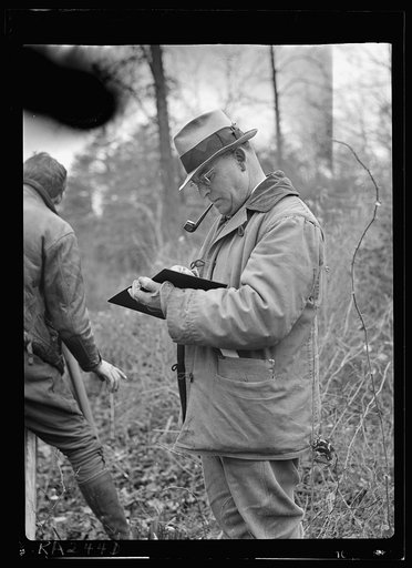 One of head surveyors at project. Berwyn, Maryland