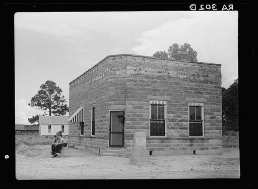 Project office. Irwinville Farms, Georgia