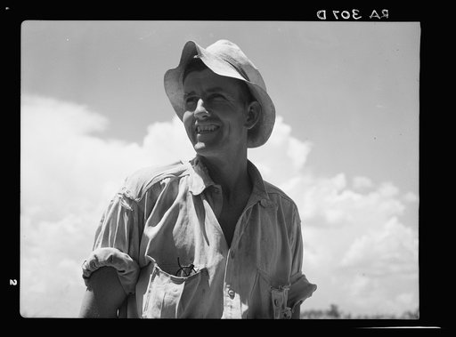 Young resettled farmer. Dyess Colony, Arkansas