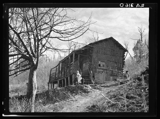 One of the houses in Corbin Hollow. Shenandoah National Park, Virginia