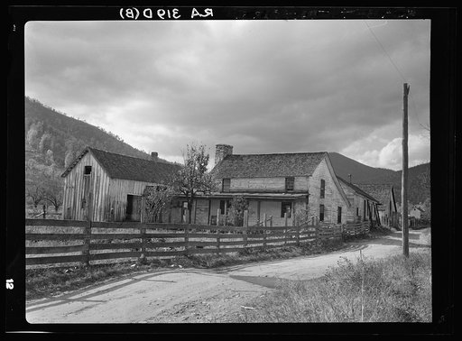 Main street at Nethers, Virginia