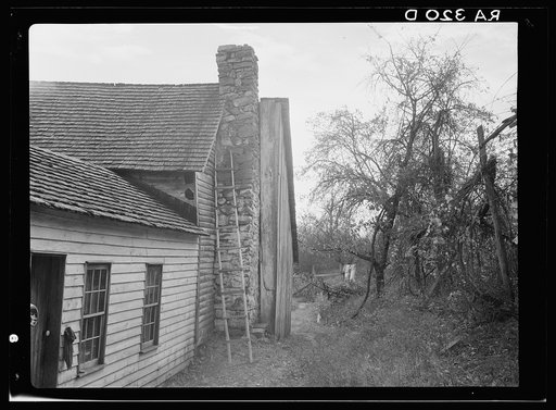 Home of the former postmaster at Old Rag. Shenandoah National Park, Virginia