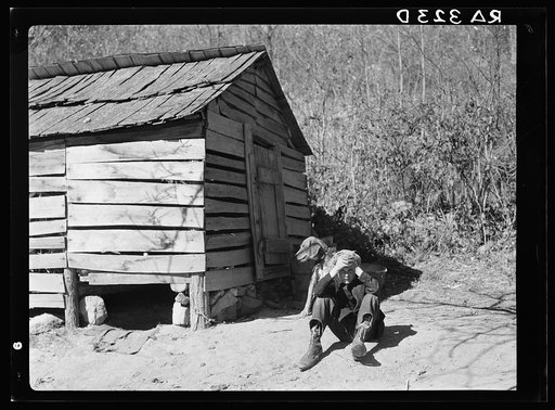 One of Eddie Nicholson's children. Shenandoah National Park, Virginia