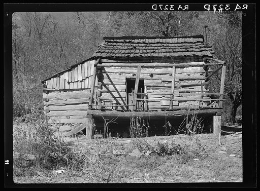 House at Corbin Hollow. Shenandoah National Park, Virginia