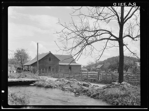 Nethers post office and general store. Shenandoah National Park, Virginia