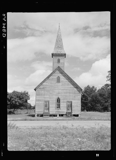 Baptist church at Irwinville Farms, Georgia