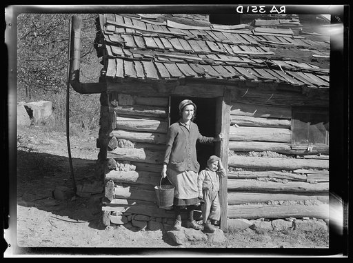 Eddie Nicholson's wife and child. Shenandoah National Park, Virginia