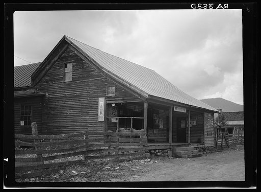 Post office at Nethers. Shenandoah National Park, Virginia