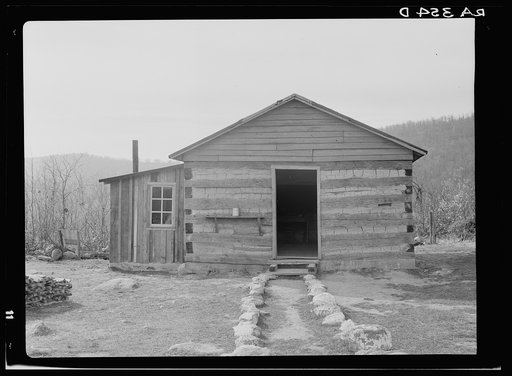 Schoolhouse at Corbin Hollow. Shenandoah National Park, Virginia
