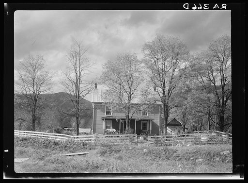 House at Nethers. Shenandoah National Park, Virginia