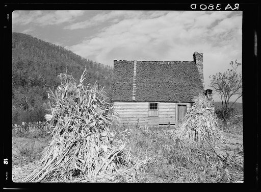 House at Old Rag. Shenandoah National Park, Virginia