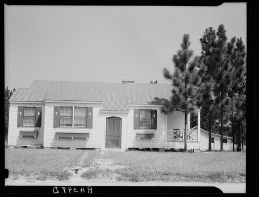 New house. Forrest County, Mississippi. Hattiesburg Homesteads