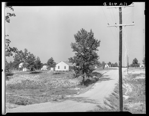 View of McComb Homesteads. Pike County, Mississippi