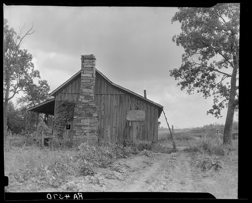 Sharecropper's cabin. Washington County, Arkansas