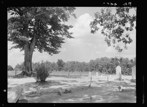 Tenant farmers' cemetery. Mississippi