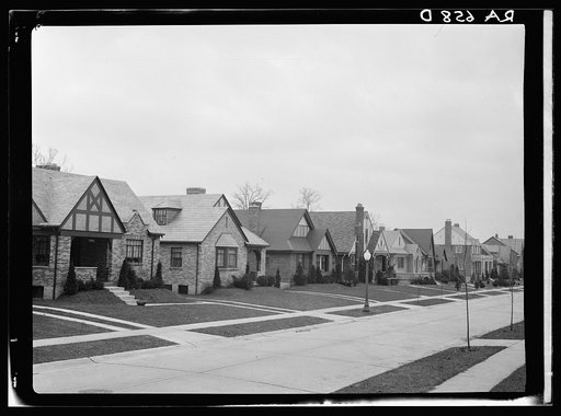 House on Laconia Street in a suburb of Cincinnati, Ohio