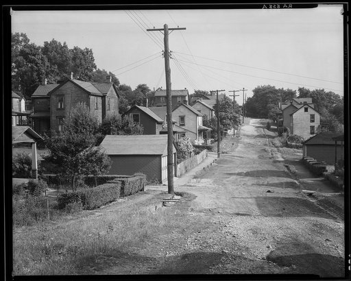 Back street. Mount Pleasant, Pennsylvania. Westmoreland County