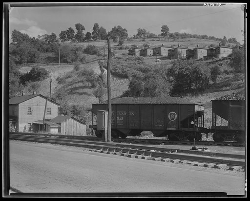 Scott's Run mining camps near Morgantown, West Virginia. View near Osage
