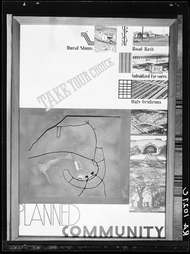 Poster by Record Section, Suburban Resettlement Administration