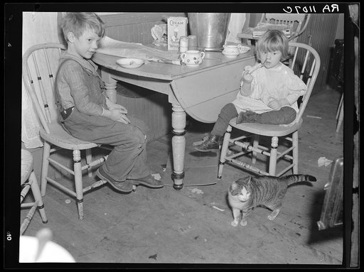 Children of rehabilitation client. Lancaster, New Hampshire
