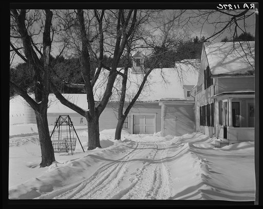 Home of dairy farmer. Windsor County, New Hampshire [i.e. Vermont