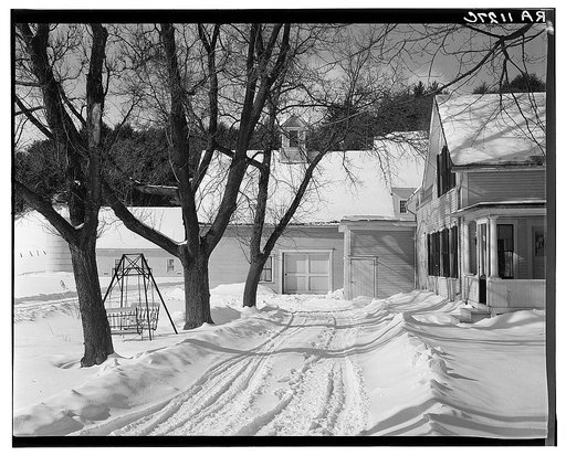 Home of dairy farmer. Windsor County, New Hampshire [i.e. Vermont