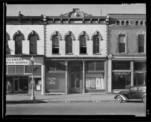 Main street architecture. Selma, Alabama