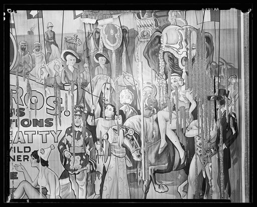 Circus poster. Alabama
