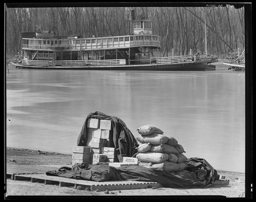 Ferry and wharf goods. Vicksburg, Mississippi