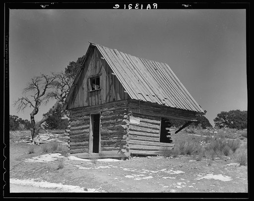 One of many abandoned homes in the Widtsoe area. Utah