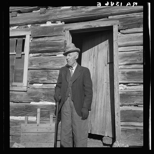 Came to Utah from Denmark as a Mormon convert when a boy. Now ninety-five years old. Escalante, Utah