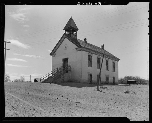 The church in the center of town (Mormon). Escalante, Utah