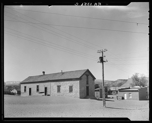 High school in Escalante, Utah