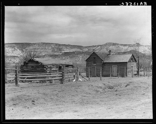 A home after the Utah pattern. Escalante, Utah