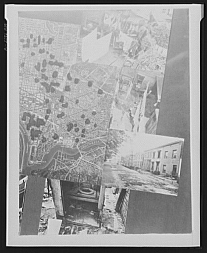 Page of housing book. Washington, D.C.