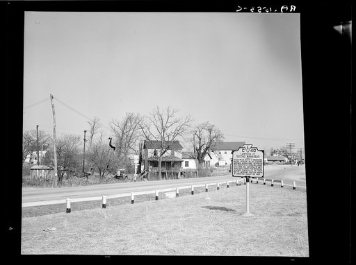 View of historic site. Virginia