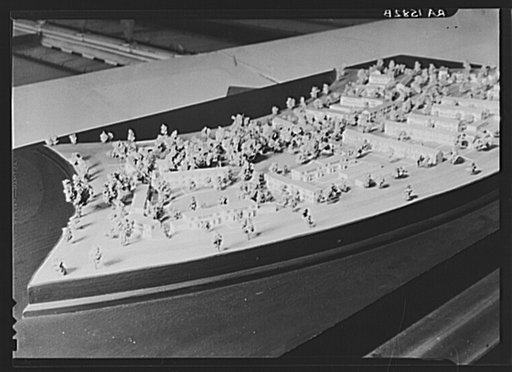 Model houses. Group D. Greenbelt community. Berwyn, Maryland