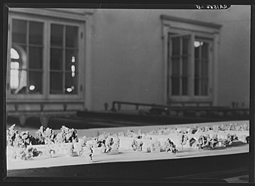 Model houses. Group D. Greenbelt community. Berwyn, Maryland
