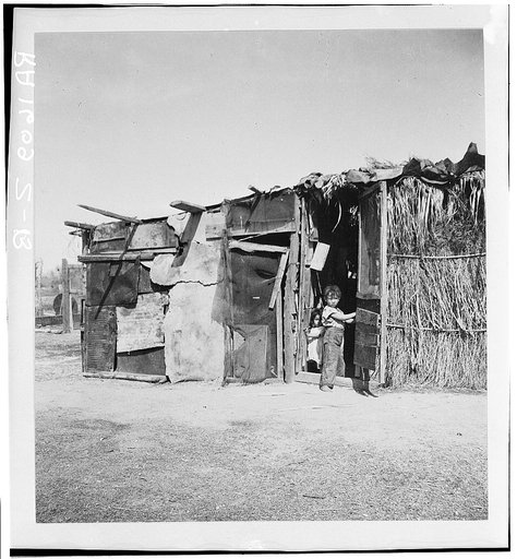 Date picker's home. Coachella Valley, California
