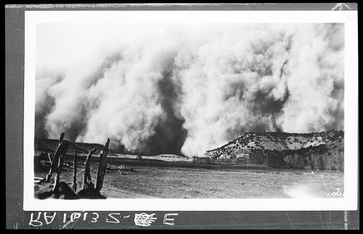 Dust storm. Colorado