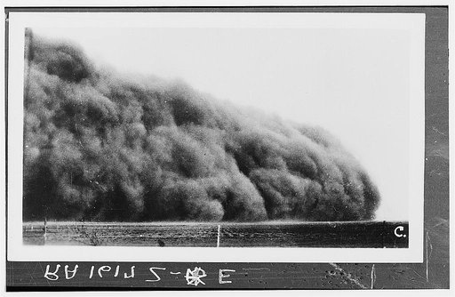 Prowers County, Colorado. Dust storm