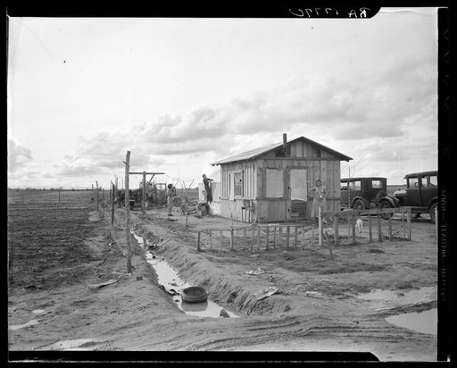 "Home" of a migrant worker's family. Kern County, California. Lately came from Oklahoma