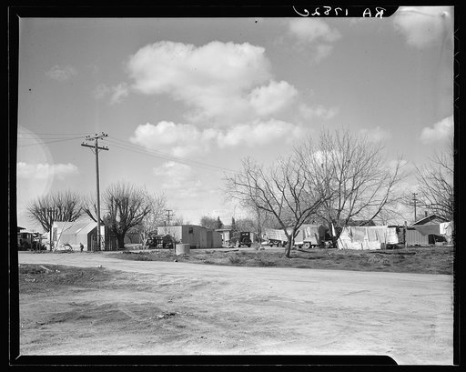 Housing for Oklahoma refugees. California, Kern County