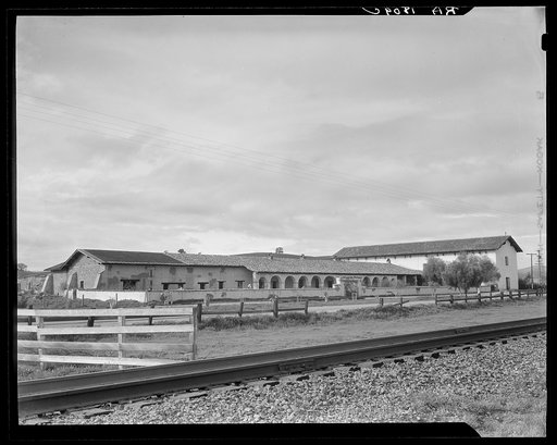 San Miguel Mission. Erected 1797 by the Franciscan Fathers. California