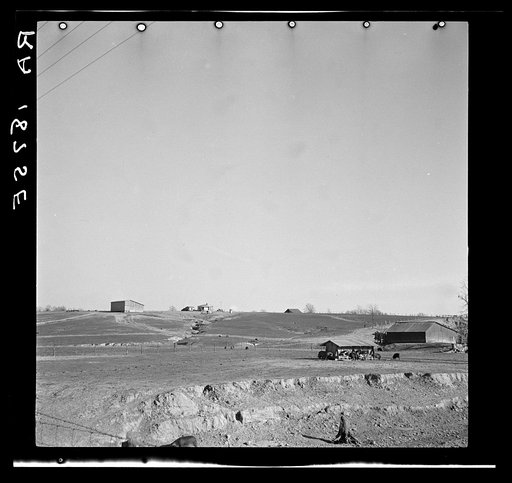 Erosion on a Missouri farm