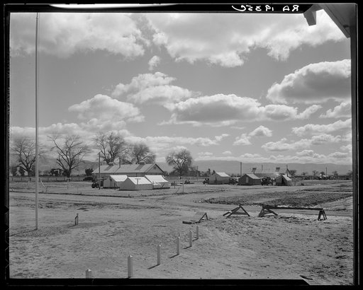 Kern County migrant camp. California