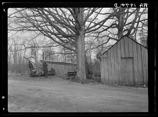 Cider mill at Crabtree Creek recreational demonstration area near Raleigh, North Carolina