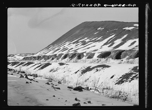 Beehive coke ovens near Westmoreland Homesteads. Westmoreland County, Mount Pleasant, Pennsylvania