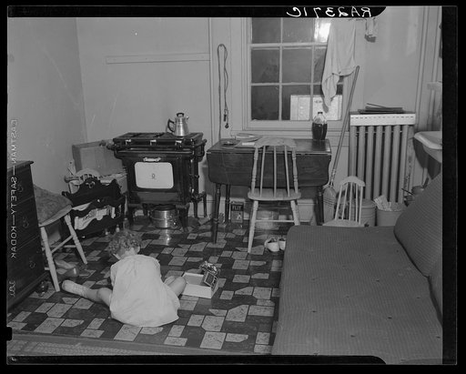 Living room, bedroom, kitchen and nursery. Washington, D.C.