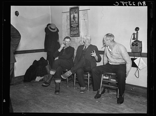 Members of board of directors of farmers' cooperative society. Coos County, New Hampshire